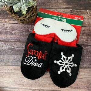 Christmas Slipper Gift Set